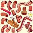 Löt-Fitting Kupfer Bogen Winkel Muffe T-Stück Nippel Lötfittinge Serie 5000