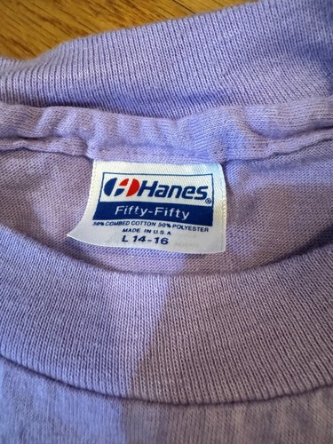 Vintage Kid's Hanes Fifty Fifty Snowman Tee Size Large Great Condition - Picture 3 of 6