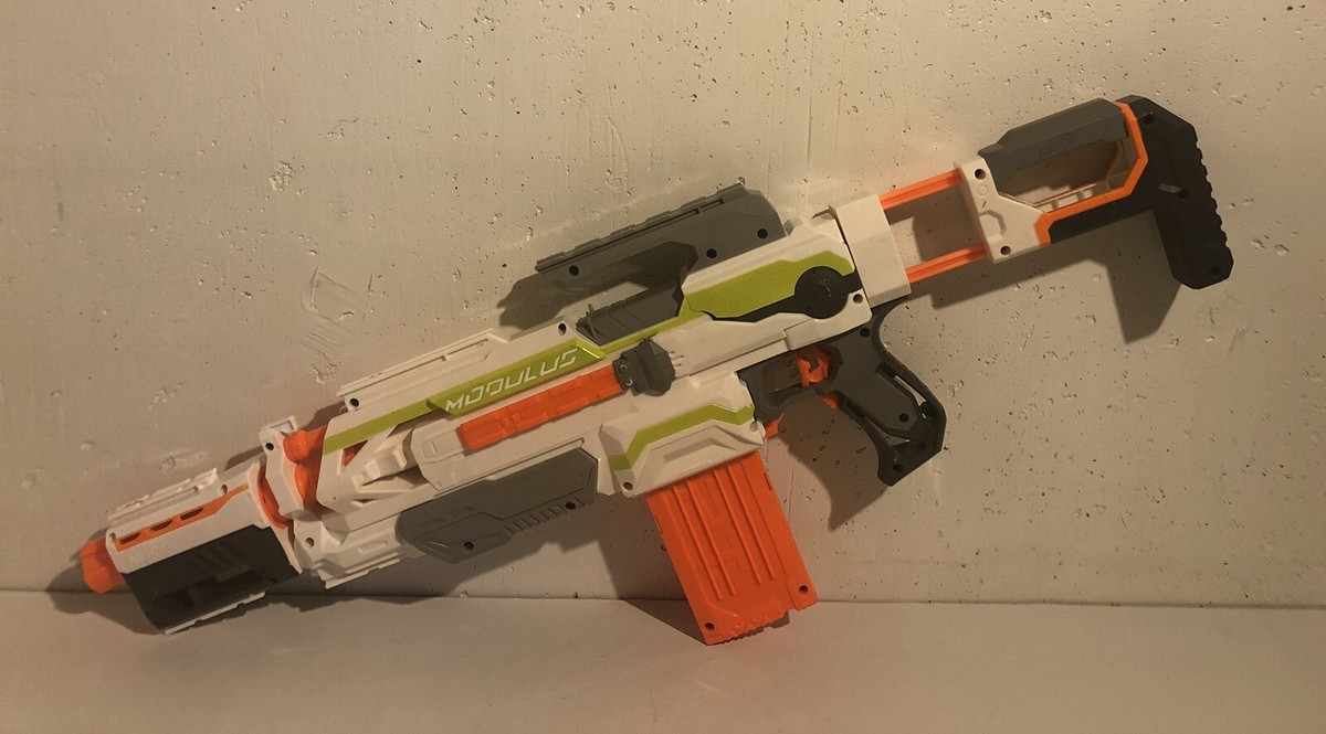 NERF MODULUS Blaster w/ Attachments TESTED | eBay