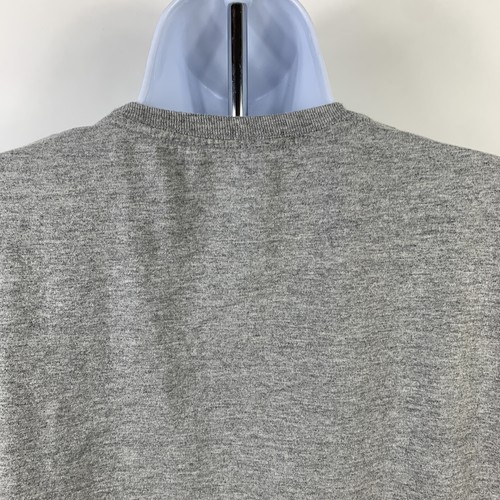 Nike Running T Shirt Youth XL (16-18) Slim Fit Gray Short Sleeve Crew Neck - Picture 8 of 10