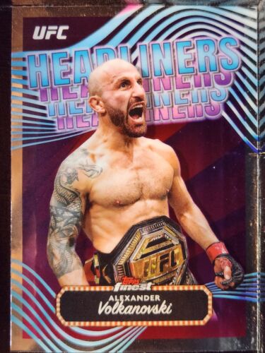2024 Topps Finest UFC (Pick your Fighter) Base & Parallels - Picture 152 of 164