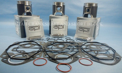POLARIS 600 SPI TOP END KIT PISTONS GASKETS 1995-2000 95-00 INDY XLT XCR RMK LTD