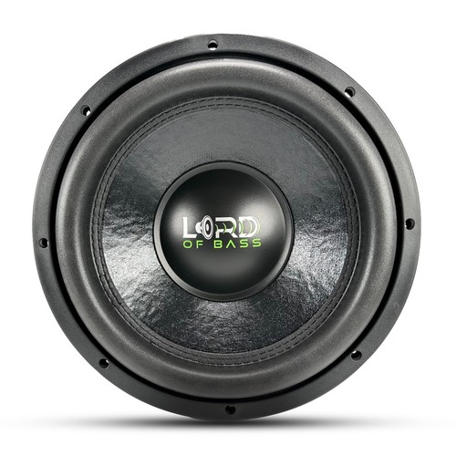 Subwoofer de audio para automóvil Lord of Bass 12" doble 4 ohmios 500 vatios 1000 máx. hecho en EE. UU. - Imagen 3 de 6