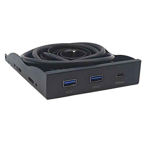 USB3.2 GEN2 TYPE-C 3.5-Inch Floppy Front Panel 2 Port USB3.2 + 1 Port USB33688