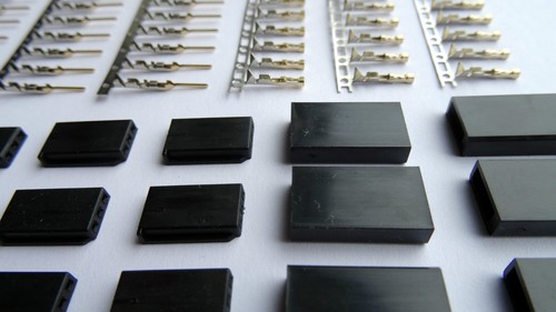 20 Paar Servostecker Buchse kompatibel zu Futaba Empfänger Crimp Set Pins JST-SH - Bild 9 von 13