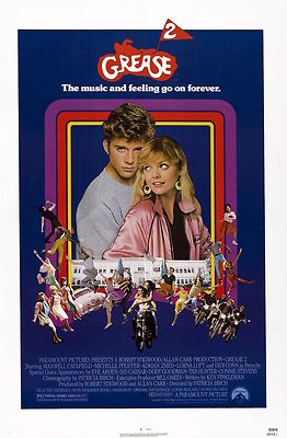 Grease 2 1982 Vintage Movie Poster A0-A1-A2-A3-A4-A5-A6-MAXI 436