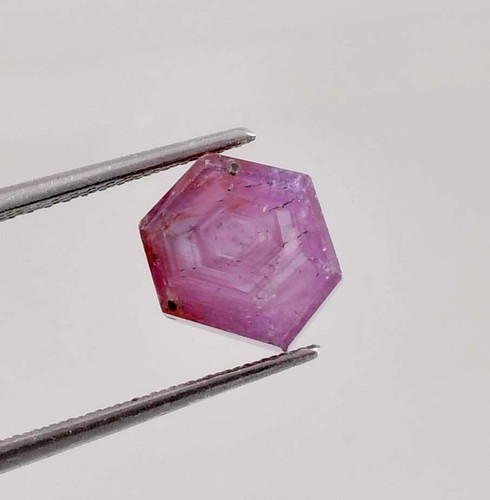 Natural Earth Mined Untreated MOGOK Red Ruby 3.45 Ct Loose Rough GIT Certified