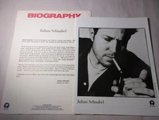 Julian Schnabel Press Kit