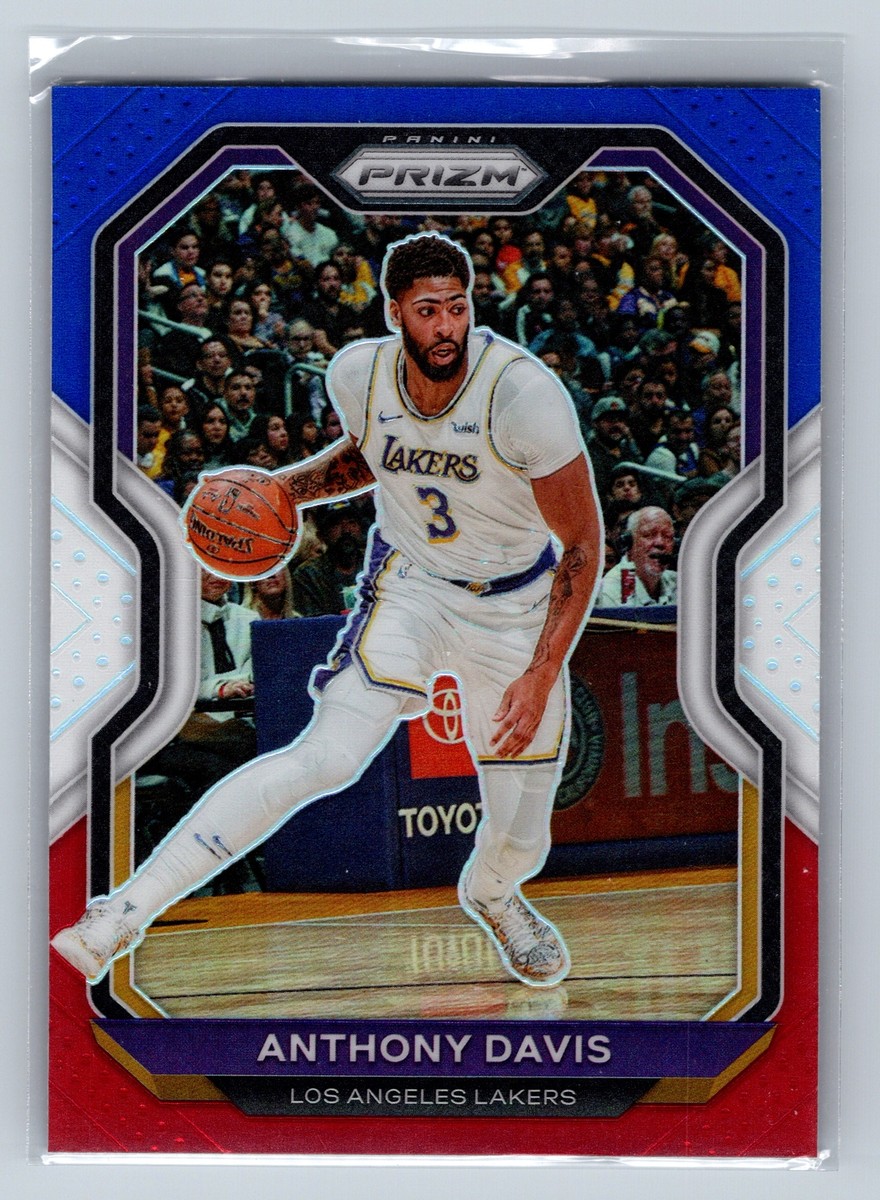 2020-21 Panini Prizm #109 Anthony Davis Red, White and Blue