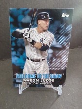 * AARON JUDGE * 2022 TOPPS WELCOME TO THE SHOW # 38