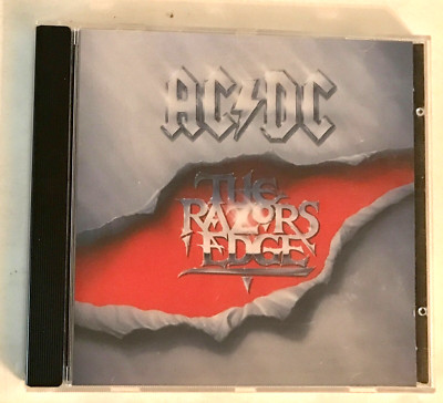 AC/DC The Razor's Edge CD ATCO 1991 Hard Rock Angus Young Thunderstruck