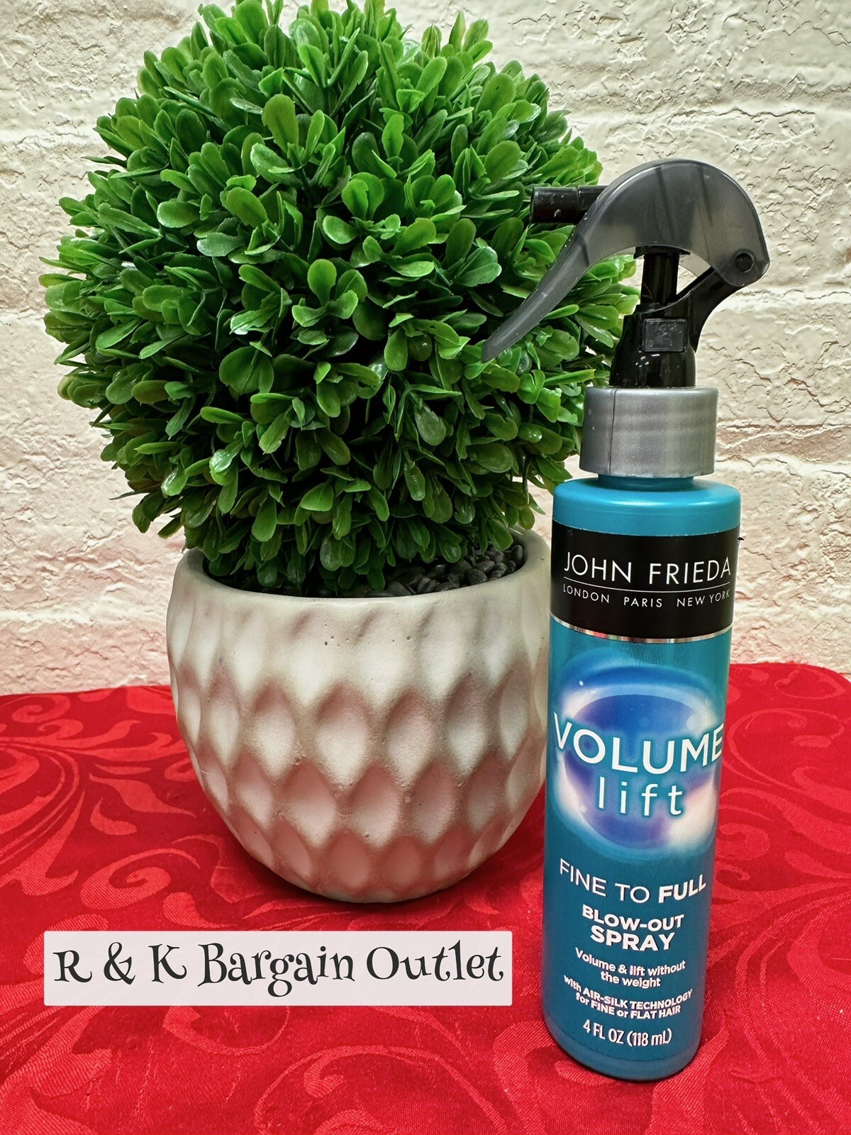 John Frieda Volume Lift Fine To Full Blow Out Spray 4 oz