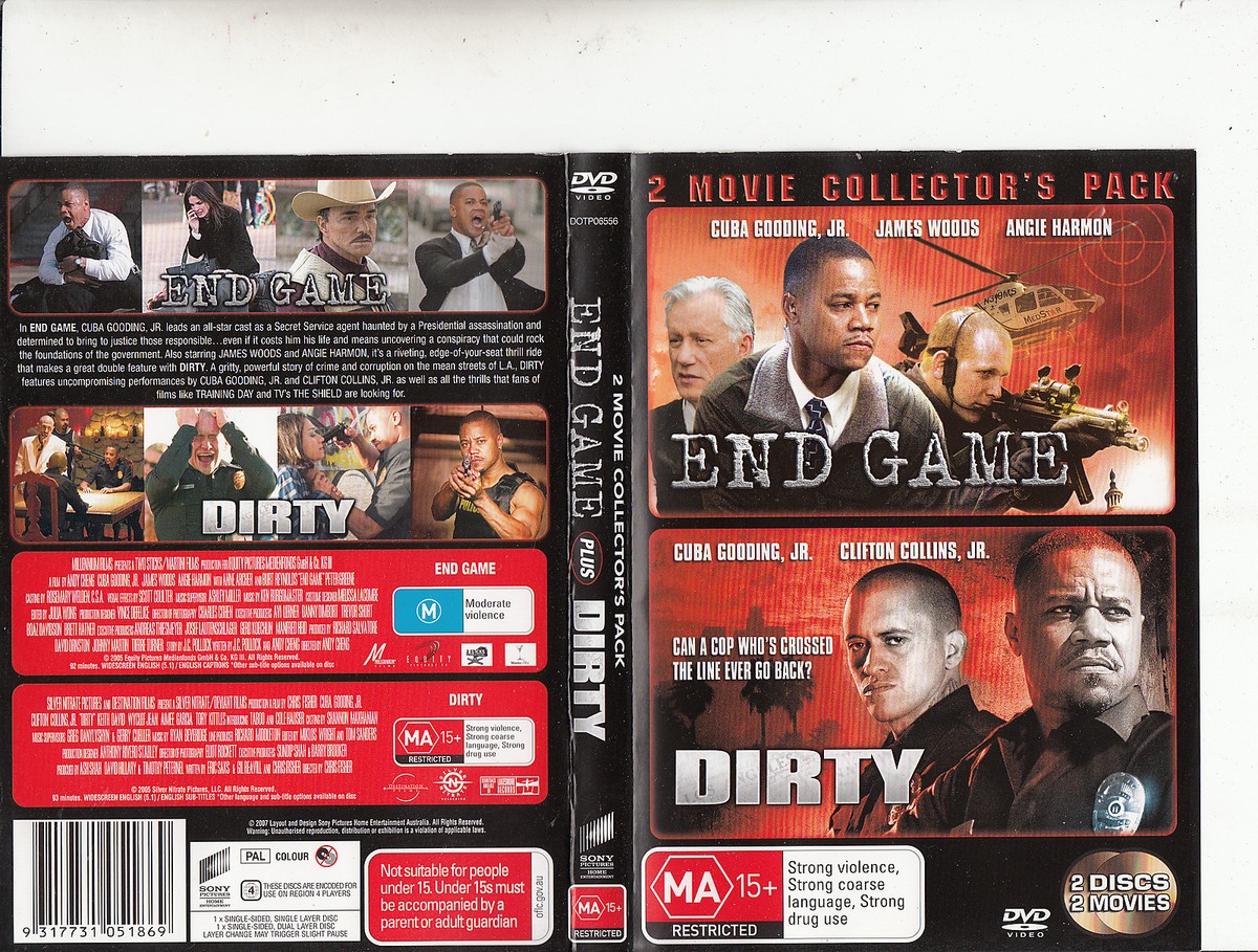 その他 0816 DVD End Game-2005-Cuba Gooding Jr/Dirty 2005-Cuba Gooding Jr-2