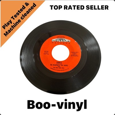 The Maskman & The Agents   Yaw'll - 1968 US Vinyl 7'' Single - Dynamo D-125 EX