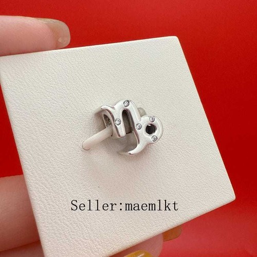 NEW 925 sterling silver Sparkling Capricorn Zodiac Charm for bracelet 798423C01