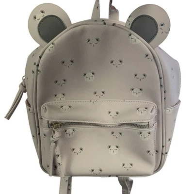 NEW: Under One Sky: Pink Bear Ear: Mini Backpack - Image 1 of 4