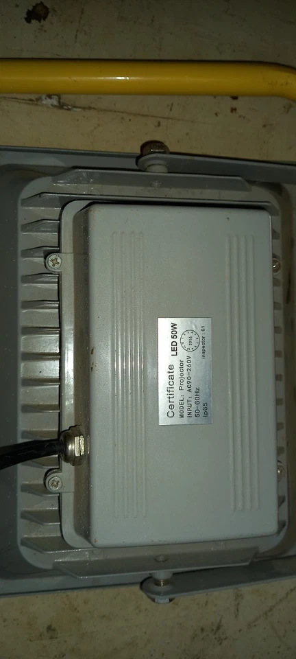 Faretto LED 50W IP65 Lm 3800  Bianco Freddo Modello Projector - Immagine 4 di 4