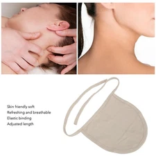 Neck Trachea Cover Double Layer Skin Color Neck Stoma Protector Guard