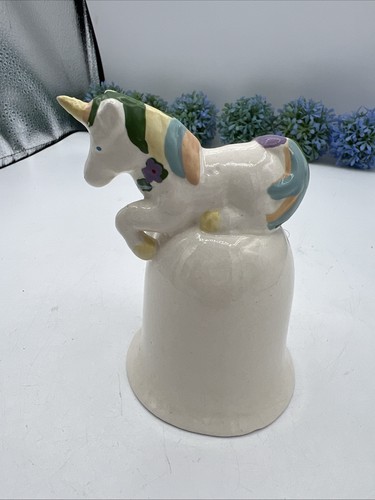 Vintage Einhorn Glocken handbemalt 1992 Neu - Bild 2 von 17