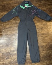 Tuta da sci vintage Kitex donna piccola pezzo unico tuta da neve retrò neon anni 80 invernale