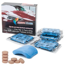 Car Clay Bars Auto Detailing 400g And Clay Bar Lubricant Tablets 8 Pack Car Clay Bars Auto Detailing 400g And Clay Bar Lubricant Tablets 8 Pack