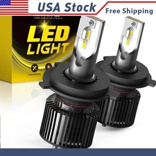 9003 H4 LED Headlight High Low Beam HB2 Bulbs Bright White Conversion Kit 100W P