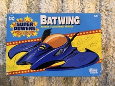 DC McFarlane Super Powers Batwing Batman Air Combat Vehicle Blue Toy New Boxed