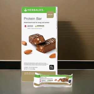 Herbalife Protein Bar Deluxe - vanilla almond OR citrus lemon- 14