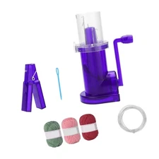 Hand Cranked Cord Knitter Bracelets Weaving Machine Manual Knitting Mill Machine