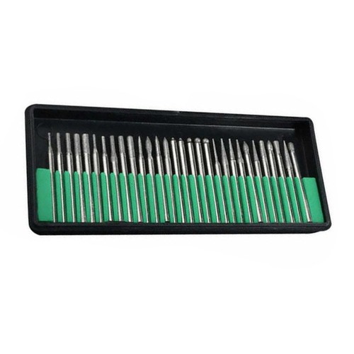 Diamond Grinding Needle 30 Pieces 2 35mm Emery Rod for Detail Grinding Work - Picture 7 of 8