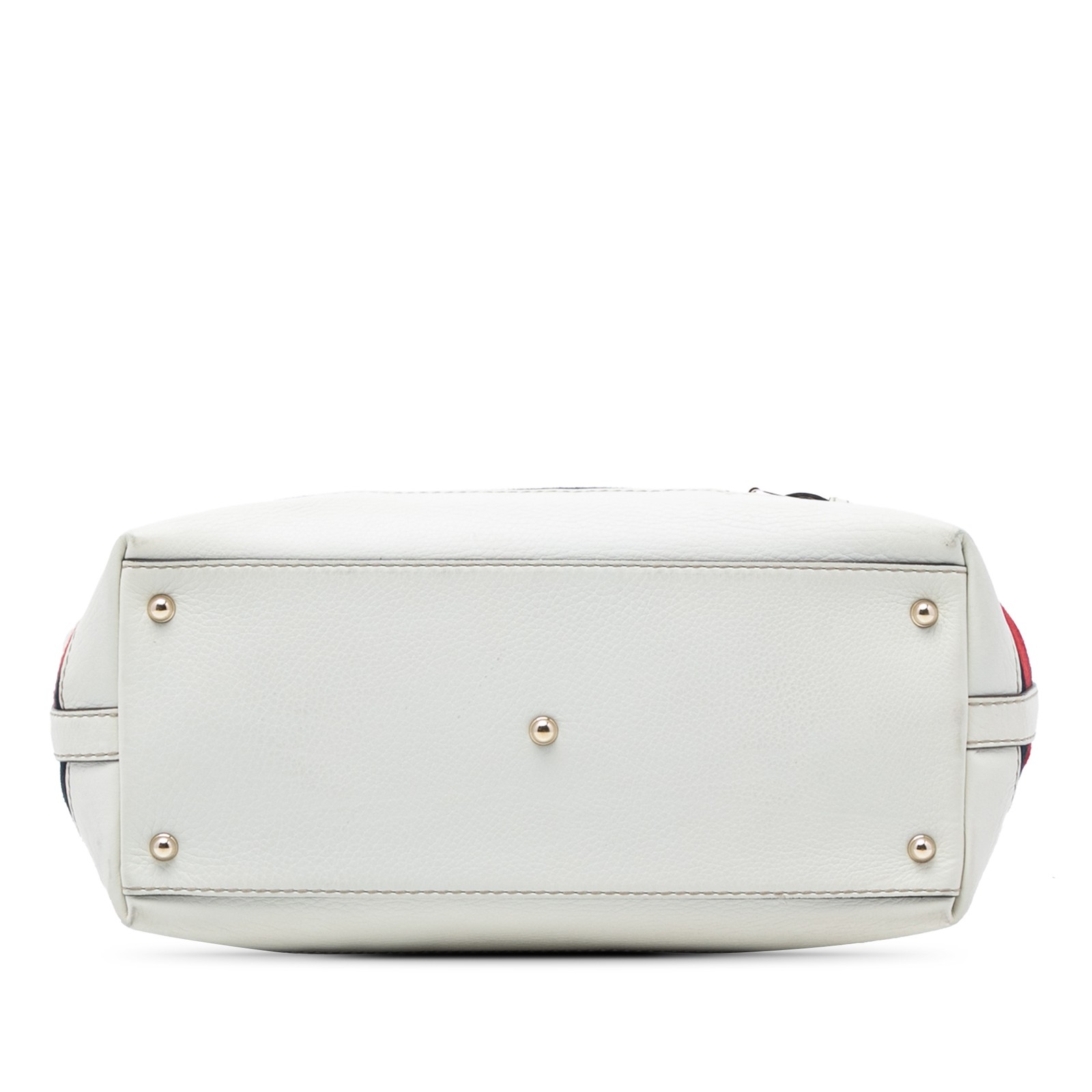 Authenticated Gucci Medium Leather Web Heritage T… - image 3