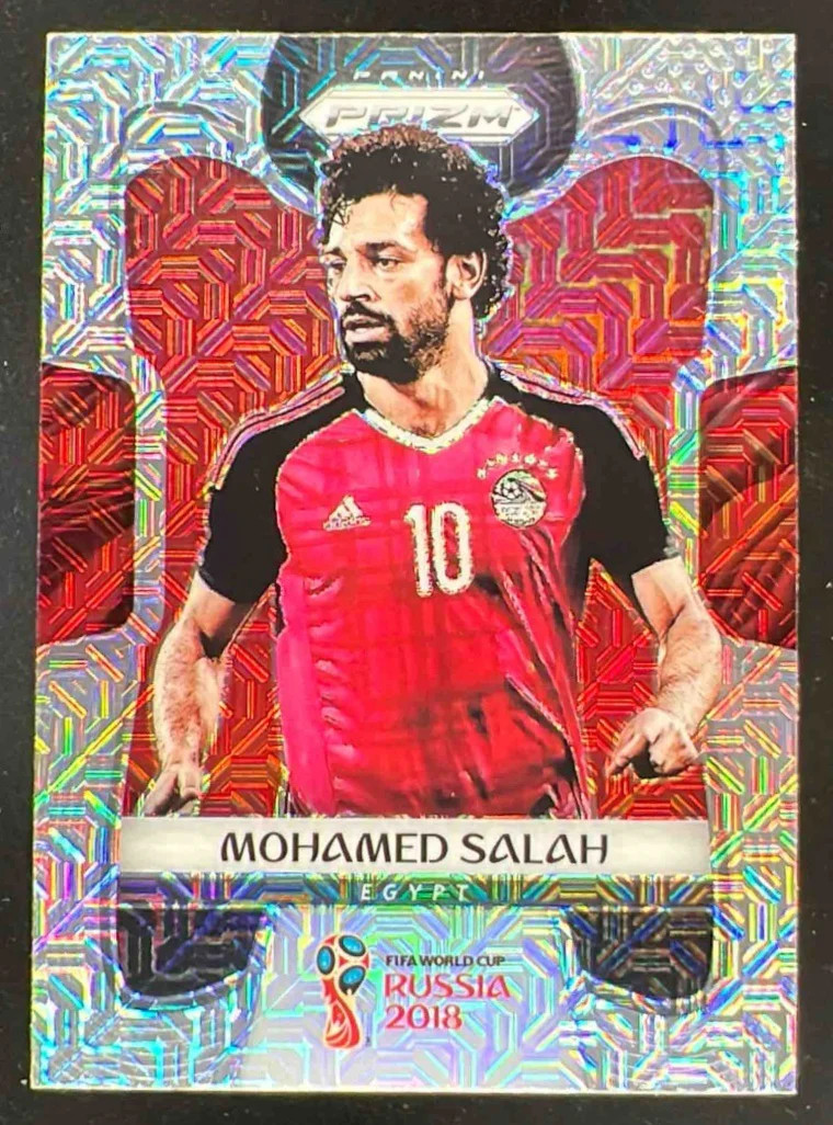 2018 Panini Prizm World Cup Mojo Prizm #54 Mohamed Salah