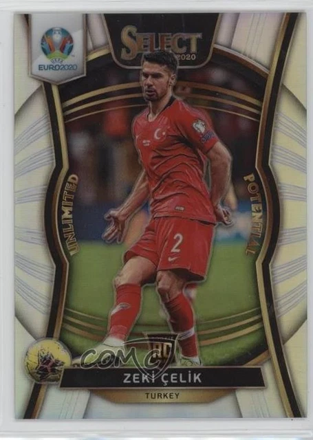 2020 Panini Select UEFA Euro Preview Silver Prizm 22/25 Zeki Celik #UP-26 i4v