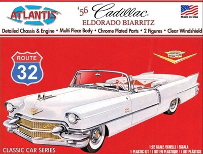 Atlantis H120 1/32 Route 32 '56 Cadillac Eldorado Biarritz
