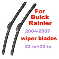 For Buick Rainier 2004-2007 Windshield Wiper Blades 22 In22 In All-season Front
