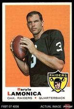1969 Topps #263 Daryle Lamonica Raiders Notre Dame 4 - VG/EX