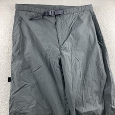 Vintage Nike ACG Convertible Pants Women 12 Large Grey Belted Outdoor Hiking