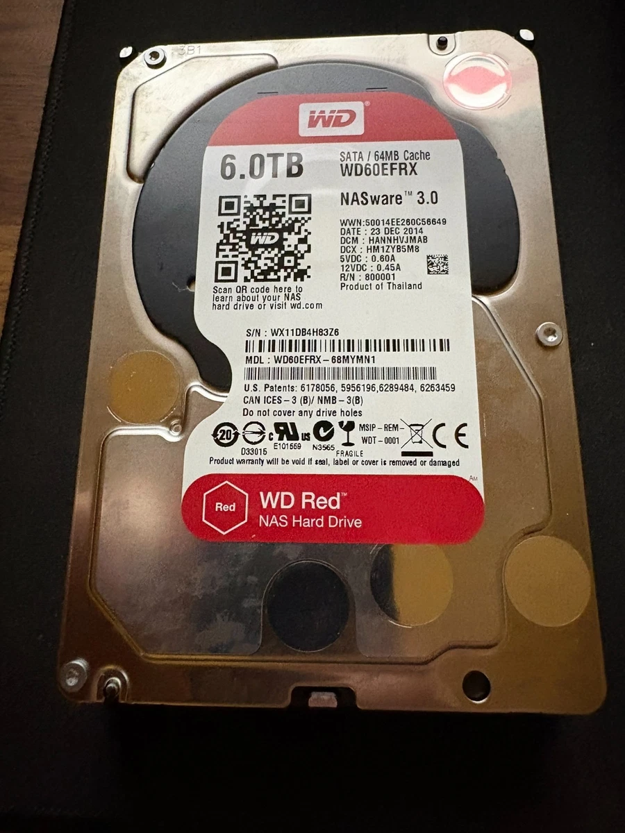 64 MB Cache 3.5 in Form Factor Internal Hard Disk Drives 6 TB