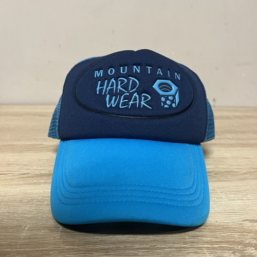 Mountain Hardwear Trucker Hat Blue Mesh Vented Foam