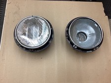 Pair Of Willys Jeep Headlight Bucket Assemblys 53-71 Cj-3b 5 6 Truck Wagon