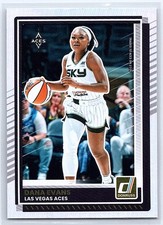 DANA EVANS - 2025 Panini Donruss WNBA #37 - Silver Holo - Las Vegas Aces