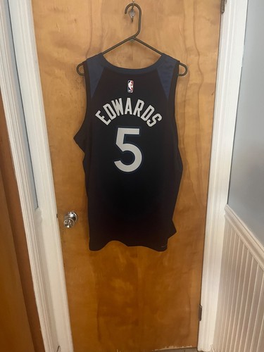 Nike Anthony Edwards Large Minnesota Timberwolves Authentic Jersey Icon Edition