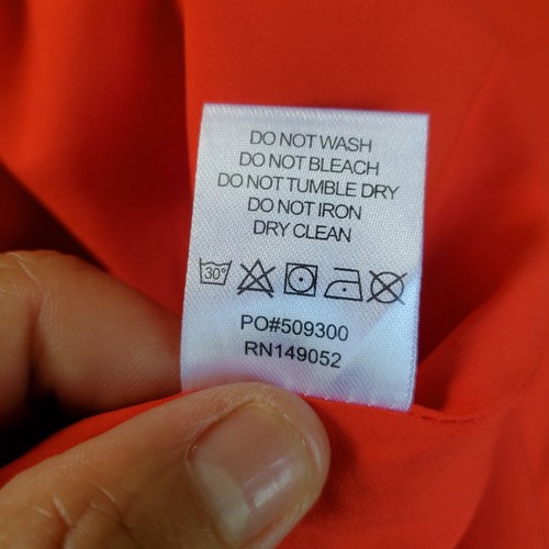 Maxi Vestido Moda Nova Naranja Angelina Nuevo con Etiquetas - Imagen 9 de 9