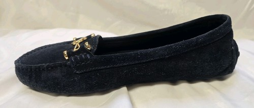 Mocasines de gamuza azul marino para mujer Tory Burch zapatos mocasines de conducción talla 9,5 M - Imagen 6 de 15