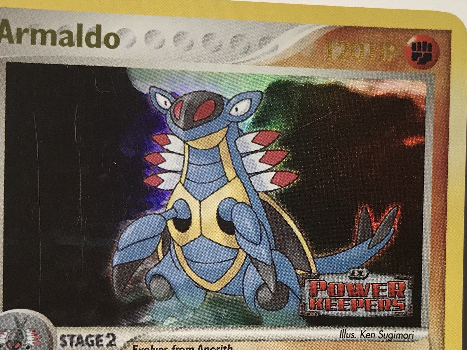 Pokémon TCG Armaldo 3/108 EX Power Keepers Holo Rare - NM