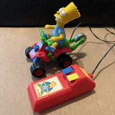 1990 MATTEL BART SIMPSON REMOTE CONTROL QUAD CYCLE. Not Working