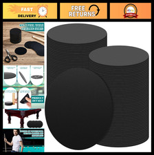 100 Pcs Pool Table Leveling Kit - 3" Rubber Shims  0.06" Thick Furniture Levele