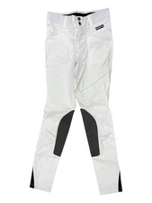 Kerrits KP Breech - White/Gray - Youth L - USED