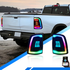 Rgb Smoked Tail Lights For 2009-2018 Dodge Ram 1500 2500 3500 Led Rear Lights Rgb Smoked Tail Lights For 2009-2018 Dodge Ram 1500 2500 3500 Led Rear Lights