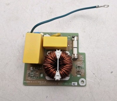OEM LG ADQ74813801 Microwave Noise Filter ASM